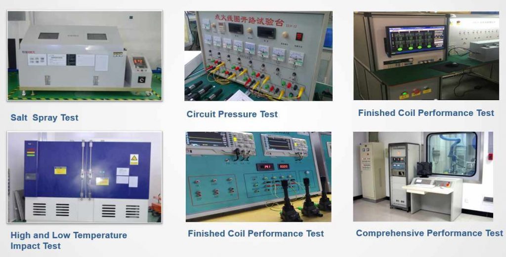 Ignition coil manufacturer quality control
